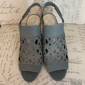Vince Camuto grey booties